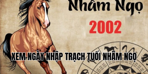 xem ngày nhập trạch tuổi nhâm ngọ