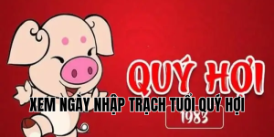 xem ngày nhập trạch tuổi quý hợi